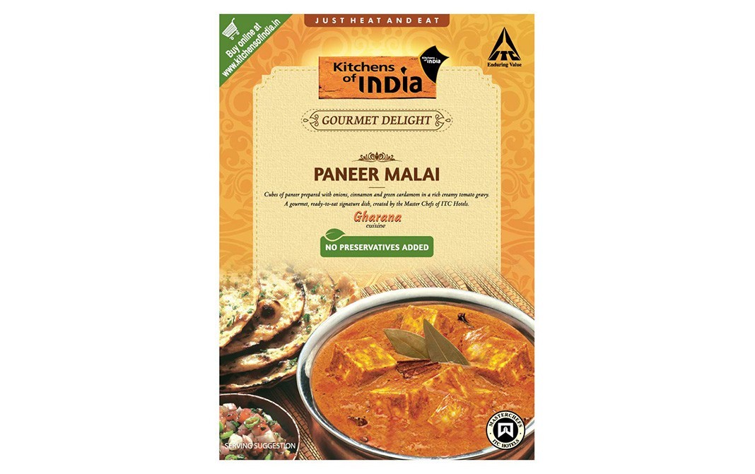 Kitchens Of India Paneer Malai    Box  285 grams
